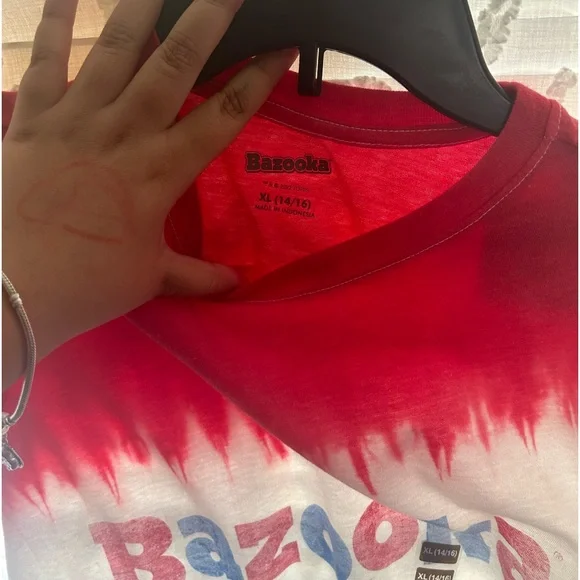 Blue, White, and Red Bazooka T- Shirt - Picture 2 of 2